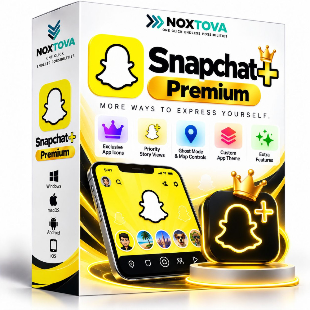 Snapchat+ – 3 Months, 6 Months & 1 Year Subscription